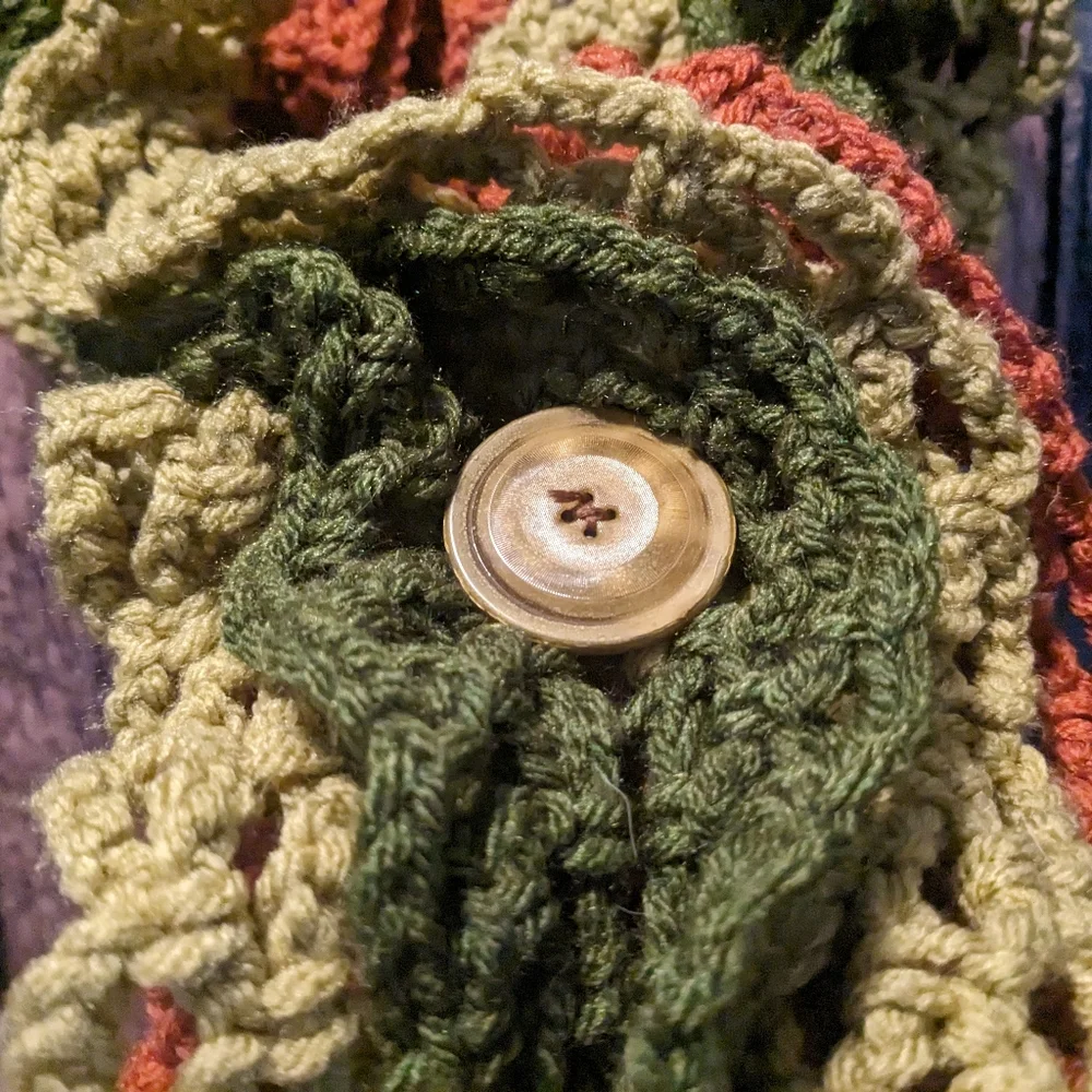 Handmade Ruffle Scarf